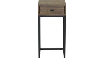 Sängbord Eiknor 60 cm - Brunlackad ek - Möbler - Bord & matgrupp - Avlastningsbord & sidobord - Sängbord & nattduksbord