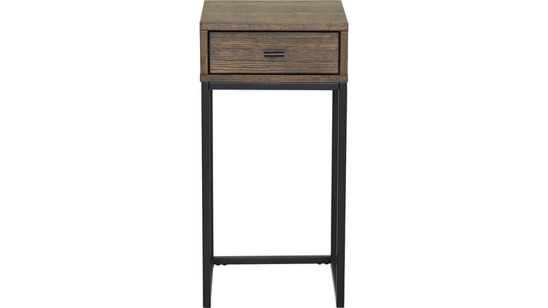Sängbord Eiknor 60 cm - Brunlackad ek - Möbler - Bord & matgrupp - Avlastningsbord & sidobord - Sängbord & nattduksbord