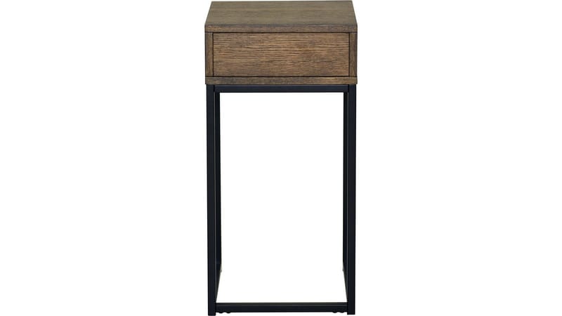 Sängbord Eiknor 60 cm - Brunlackad ek - Möbler - Bord & matgrupp - Avlastningsbord & sidobord - Sängbord & nattduksbord