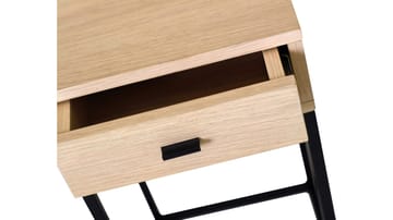 Sängbord Eiknor 60 cm - Vitpigmenterad ek - Möbler - Bord & matgrupp - Avlastningsbord & sidobord - Sängbord & nattduksbord