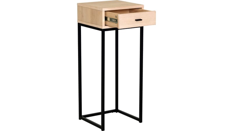 Sängbord Eiknor 75 cm - Vitpigmenterad ek - Möbler - Bord & matgrupp - Avlastningsbord & sidobord - Sängbord & nattduksbord