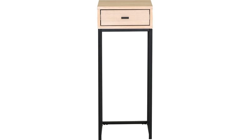 Sängbord Eiknor 75 cm - Vitpigmenterad ek - Möbler - Bord & matgrupp - Avlastningsbord & sidobord - Sängbord & nattduksbord