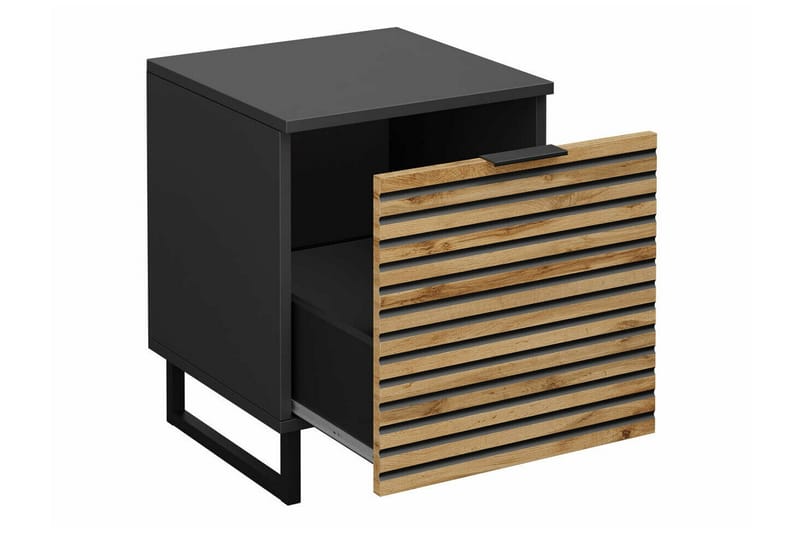 Sängbord Galbally 40 cm - Brun - Sängbord & nattduksbord