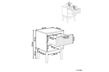 Sängbord Lynwood - Möbler - Bord & matgrupp - Avlastningsbord & sidobord - Sängbord & nattduksbord