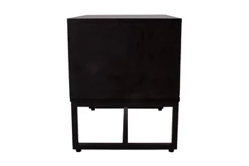 Amsterdam Sängbord Ek/Svart - Möbler - Bord & matgrupp - Avlastningsbord & sidobord - Sängbord & nattduksbord