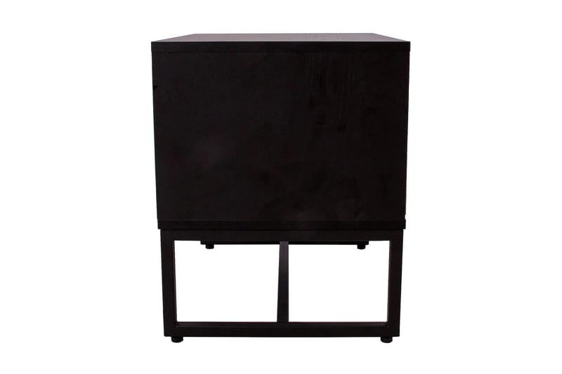 Amsterdam Sängbord Ek/Svart - Möbler - Bord & matgrupp - Avlastningsbord & sidobord - Sängbord & nattduksbord