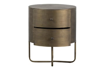 Astranna Sängbord 39 cm - Antik Mässing - Möbler - Bord & matgrupp - Avlastningsbord & sidobord - Sängbord & nattduksbord