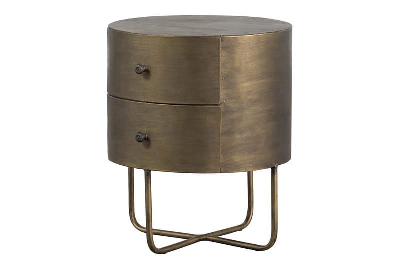 Astranna Sängbord 39 cm - Antik Mässing - Möbler - Bord & matgrupp - Avlastningsbord & sidobord - Sängbord & nattduksbord