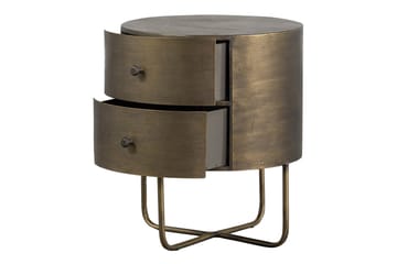 Astranna Sängbord 39 cm - Antik Mässing - Möbler - Bord & matgrupp - Avlastningsbord & sidobord - Sängbord & nattduksbord