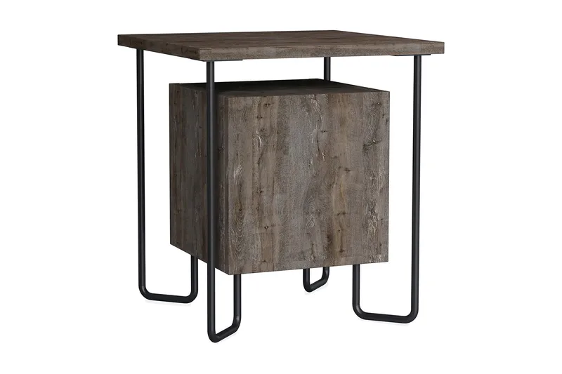 Berghagen Sängbord, Brun