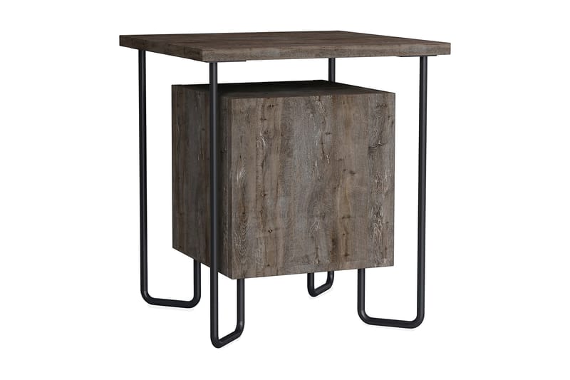 Berghagen Sängbord, Brun