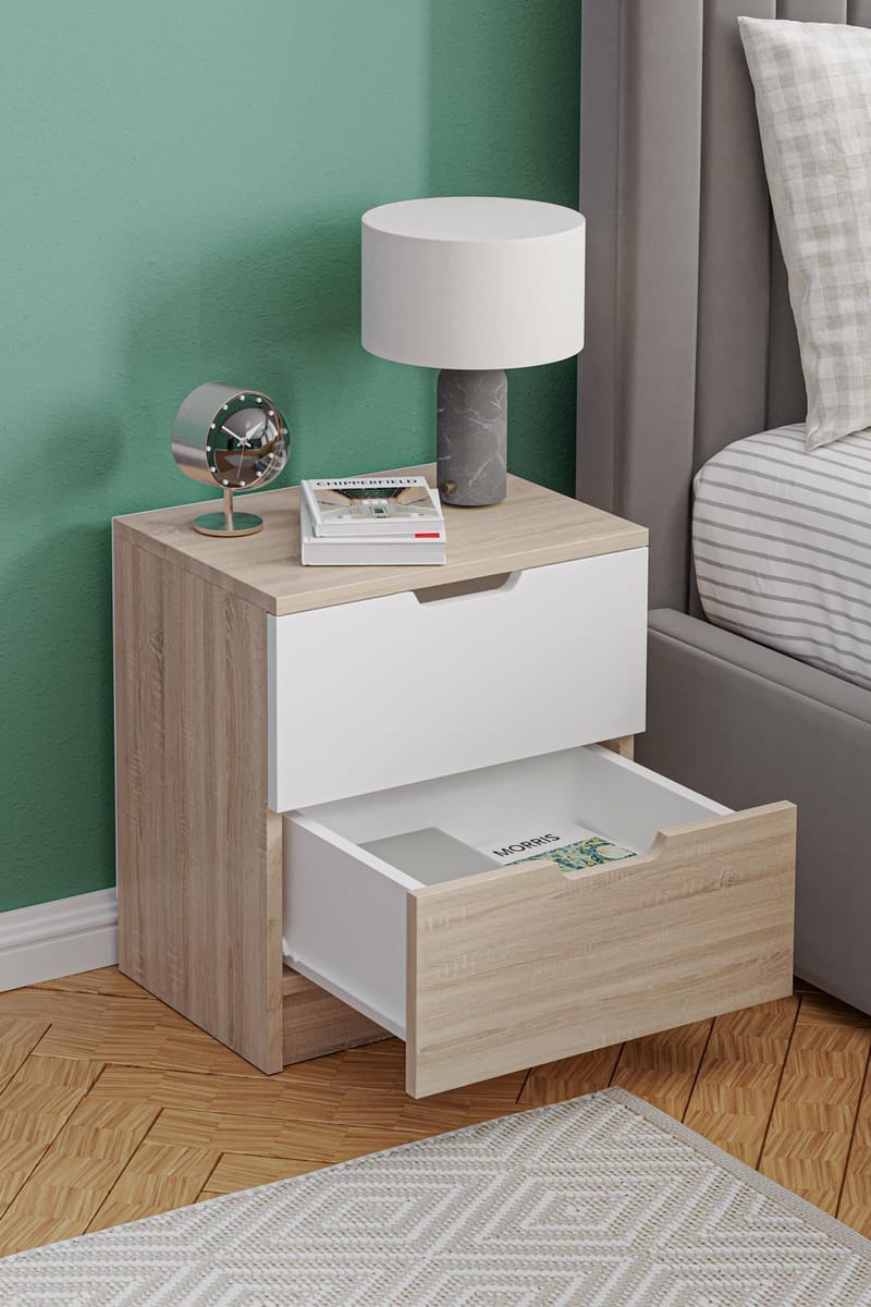 Boran Sängbord 45 cm - Möbler - Bord & matgrupp - Avlastningsbord & sidobord - Sängbord & nattduksbord