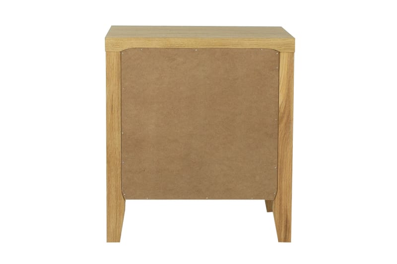 Chamba Sängbord 50 cm i Trä med Förvaring och Lådor - Träfärgad - Möbler - Bord & matgrupp - Avlastningsbord & sidobord - Sängbord & nattduksbord