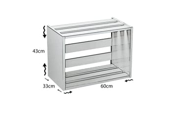 Comfortale Sängbord 60 cm - Vit - Möbler - Bord & matgrupp - Avlastningsbord & sidobord - Sängbord & nattduksbord