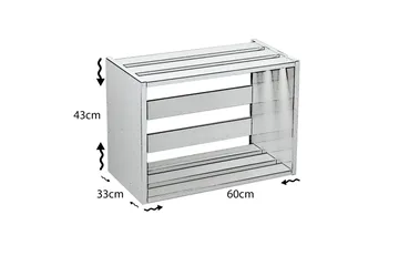 Comfortale Sängbord 60 cm - Vit - Möbler - Bord & matgrupp - Avlastningsbord & sidobord - Sängbord & nattduksbord