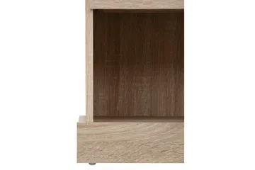 Dareia Sängbord 45 cm med Förvaring Låda + Hylla - Brun - Möbler - Bord & matgrupp - Avlastningsbord & sidobord - Sängbord & nattduksbord