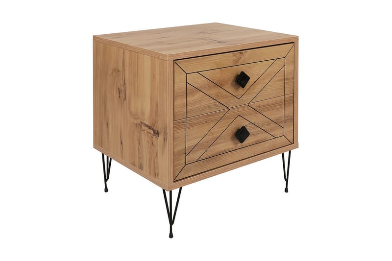 Dasina Sängbord 50 cm - Natur - Möbler - Bord & matgrupp - Avlastningsbord & sidobord - Sängbord & nattduksbord