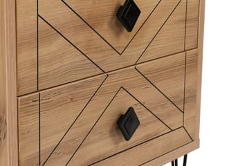 Dasina Sängbord 50 cm - Natur - Möbler - Bord & matgrupp - Avlastningsbord & sidobord - Sängbord & nattduksbord