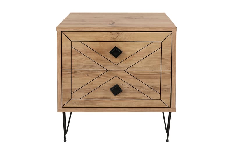 Dasina Sängbord 50 cm, Natur