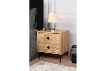 Dasina Sängbord 50 cm - Natur - Möbler - Bord & matgrupp - Avlastningsbord & sidobord - Sängbord & nattduksbord