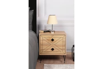 Dasina Sängbord 50 cm - Natur - Möbler - Bord & matgrupp - Avlastningsbord & sidobord - Sängbord & nattduksbord