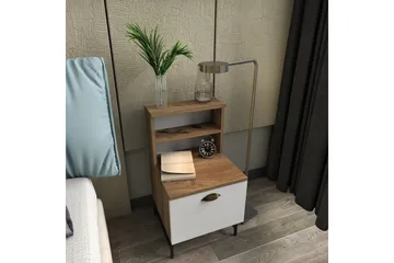 Desgrar Sängbord 45x22,5 cm - Brun - Möbler - Bord & matgrupp - Avlastningsbord & sidobord - Sängbord & nattduksbord