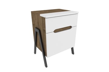 Desgrar Sängbord 45x63,5 cm - Brun - Möbler - Bord & matgrupp - Avlastningsbord & sidobord - Sängbord & nattduksbord