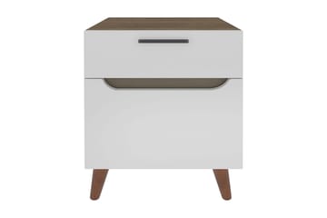 Desgrar Sängbord 45x63 cm - Vit - Möbler - Bord & matgrupp - Avlastningsbord & sidobord - Sängbord & nattduksbord