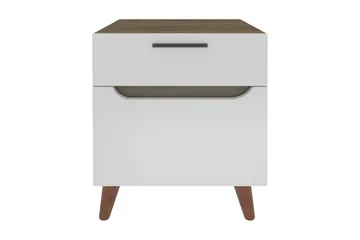 Desgrar Sängbord 45x63 cm - Vit - Möbler - Bord & matgrupp - Avlastningsbord & sidobord - Sängbord & nattduksbord