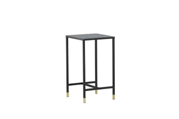 Dipp Sängbord 40 cm Marmormönster - Glas/Svart/Grå - Möbler - Bord & matgrupp - Avlastningsbord & sidobord - Sängbord & nattduksbord