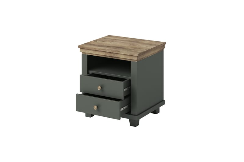 Doade Sängbord 62x200 cm - Grön|Natur - Möbler - Bord & matgrupp - Avlastningsbord & sidobord - Sängbord & nattduksbord