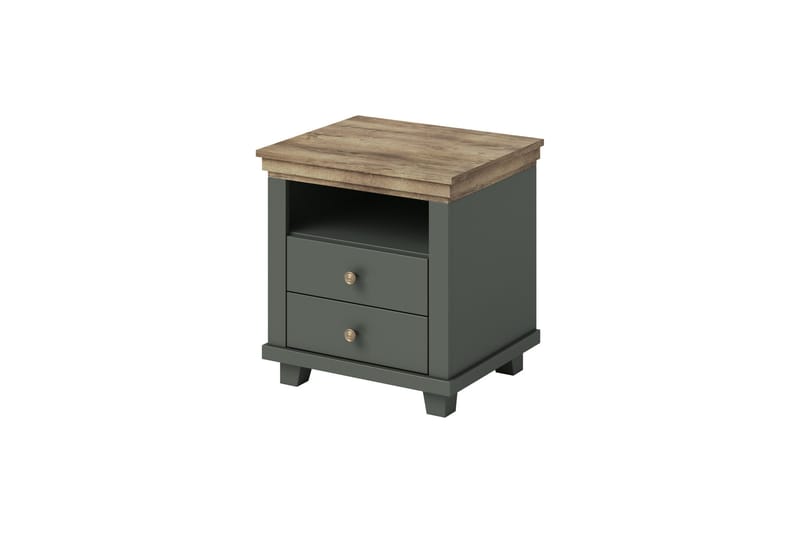 Doade Sängbord 62x200 cm - Grön|Natur - Möbler - Bord & matgrupp - Avlastningsbord & sidobord - Sängbord & nattduksbord