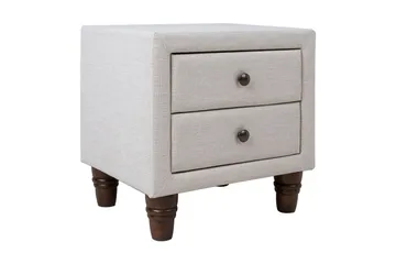 Emilia Sängbord Ljusbeige - Möbler - Bord & matgrupp - Avlastningsbord & sidobord - Sängbord & nattduksbord