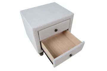 Emilia Sängbord Ljusbeige - Möbler - Bord & matgrupp - Avlastningsbord & sidobord - Sängbord & nattduksbord