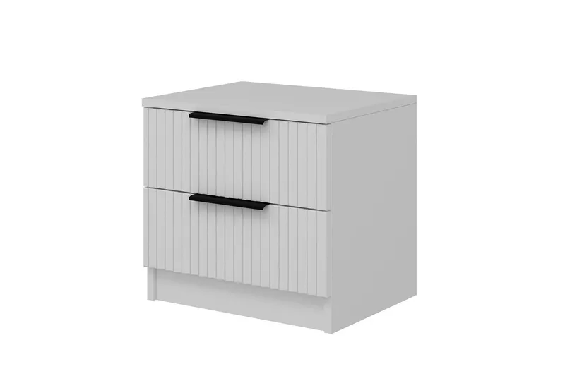 Fruitland Sängbord 54 cm - Vit - Möbler - Bord & matgrupp - Avlastningsbord & sidobord - Sängbord & nattduksbord