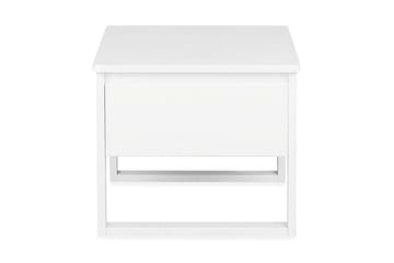 Giulia Sängbord 50 cm - Vit - Möbler - Bord & matgrupp - Avlastningsbord & sidobord - Sängbord & nattduksbord