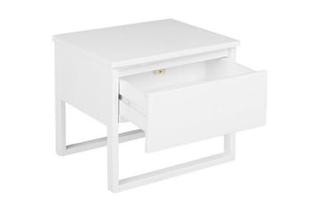 Giulia Sängbord 50 cm - Vit - Möbler - Bord & matgrupp - Avlastningsbord & sidobord - Sängbord & nattduksbord
