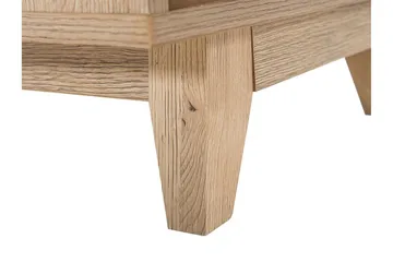 Hultz Sängbord 50 cm med Förvaring Låda + Hylla - Vit - Möbler - Bord & matgrupp - Avlastningsbord & sidobord - Sängbord & nattduksbord