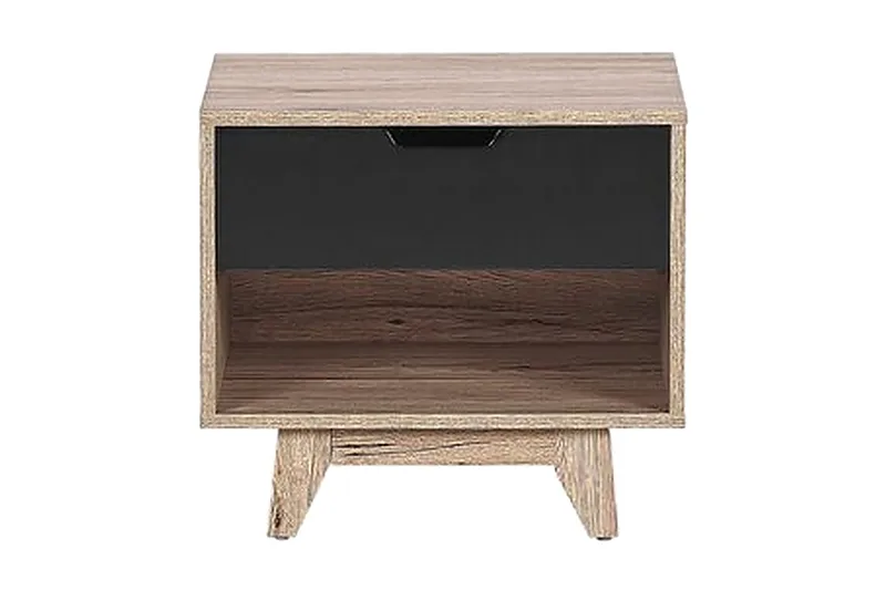 Hultz Soffbord 50 cm - Svart/Ljust Trä - Möbler - Bord & matgrupp - Avlastningsbord & sidobord - Sängbord & nattduksbord