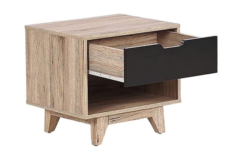 Hultz Soffbord 50 cm - Svart/Ljust Trä - Möbler - Bord & matgrupp - Avlastningsbord & sidobord - Sängbord & nattduksbord