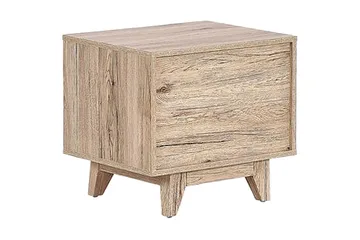 Hultz Soffbord 50 cm - Svart/Ljust Trä - Möbler - Bord & matgrupp - Avlastningsbord & sidobord - Sängbord & nattduksbord