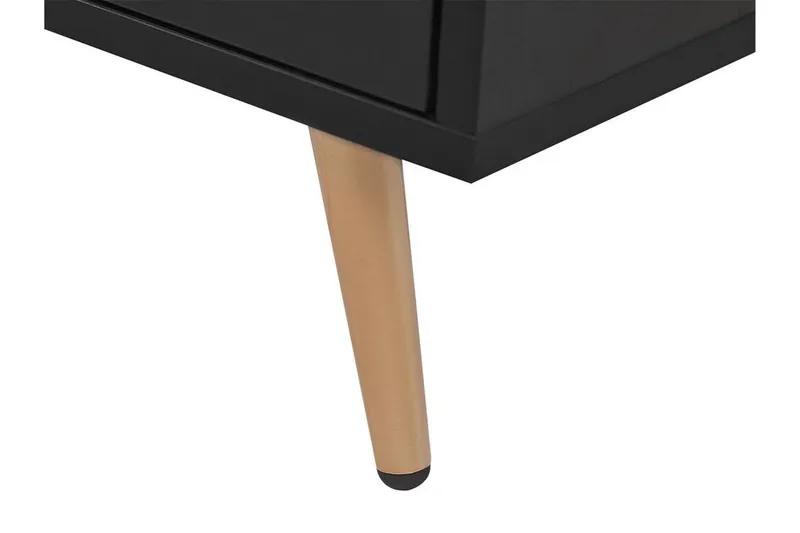 Indio Sängbord 50 cm - Svart/Guld - Möbler - Bord & matgrupp - Avlastningsbord & sidobord - Sängbord & nattduksbord