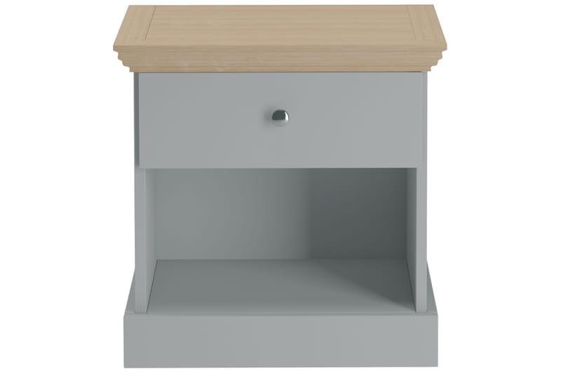 Jundapah Sängbord 45x35 cm - Grå/Brun - Möbler - Bord & matgrupp - Avlastningsbord & sidobord - Sängbord & nattduksbord