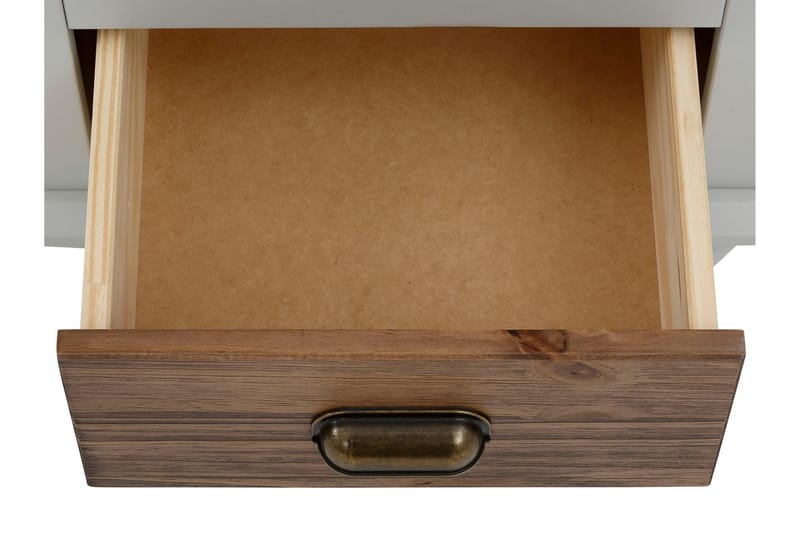 Kagami Sängbord 45x38 cm - Grå/Brun - Möbler - Bord & matgrupp - Avlastningsbord & sidobord - Sängbord & nattduksbord