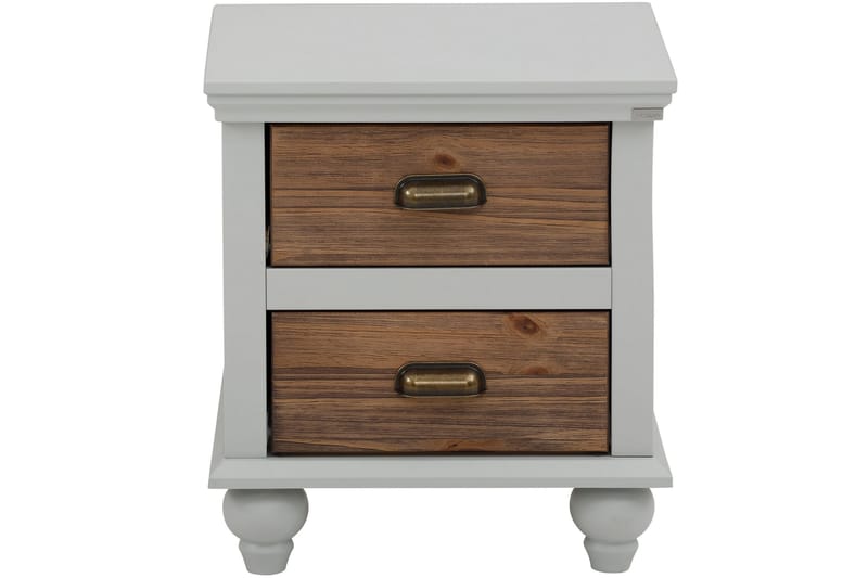 Kagami Sängbord 45x38 cm - Grå/Brun - Möbler - Bord & matgrupp - Avlastningsbord & sidobord - Sängbord & nattduksbord