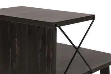 Kaysie Sängbord 50 cm - Mörkbrun - Möbler - Bord & matgrupp - Avlastningsbord & sidobord - Sängbord & nattduksbord