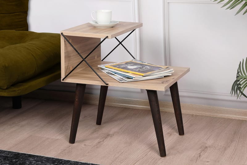 Kaysie Sängbord 50 cm - Natur - Möbler - Bord & matgrupp - Avlastningsbord & sidobord - Sängbord & nattduksbord