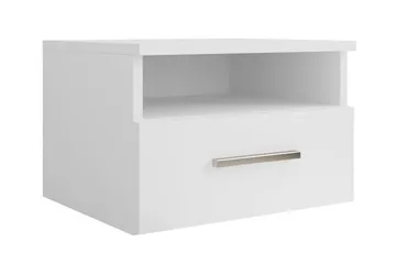 Kintore Sängbord 50 cm - Vit - Möbler - Bord & matgrupp - Avlastningsbord & sidobord - Sängbord & nattduksbord