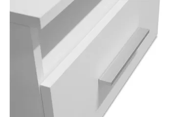 Kintore Sängbord 50 cm - Vit - Möbler - Bord & matgrupp - Avlastningsbord & sidobord - Sängbord & nattduksbord