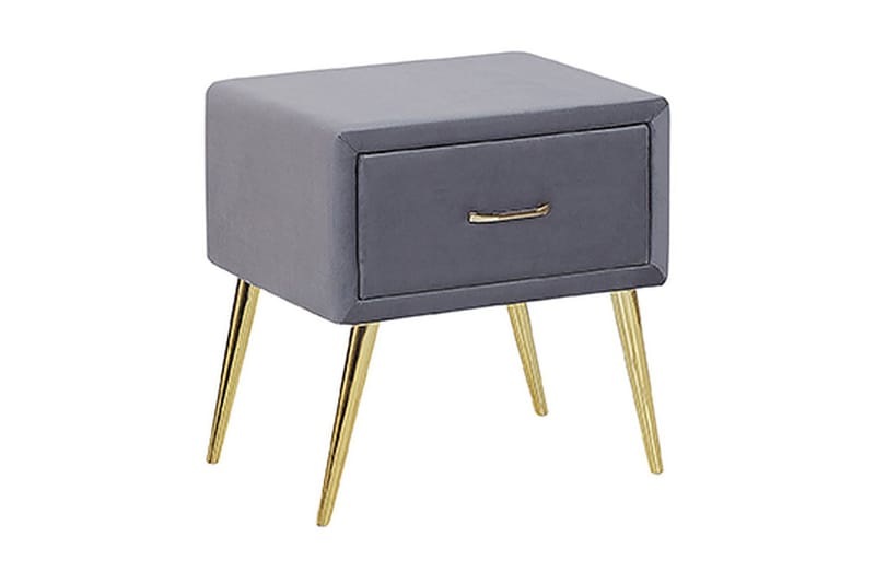 Larochelle Sängbord - Grå - Möbler - Bord & matgrupp - Avlastningsbord & sidobord - Sängbord & nattduksbord